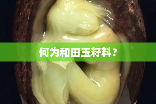 何为和田玉籽料？