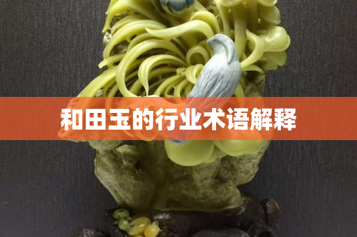 和田玉的行业术语解释