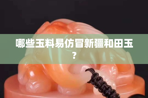 哪些玉料易仿冒新疆和田玉?