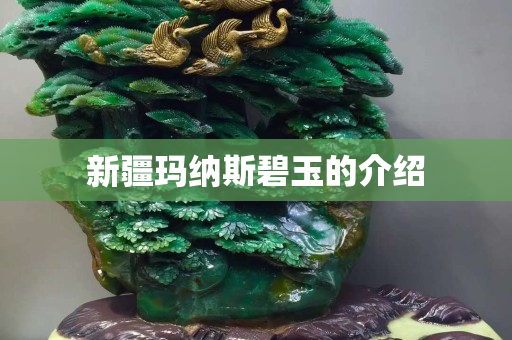 新疆玛纳斯碧玉的介绍