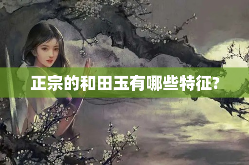 正宗的和田玉有哪些特征?