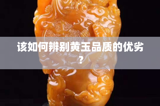 该如何辨别黄玉品质的优劣？
