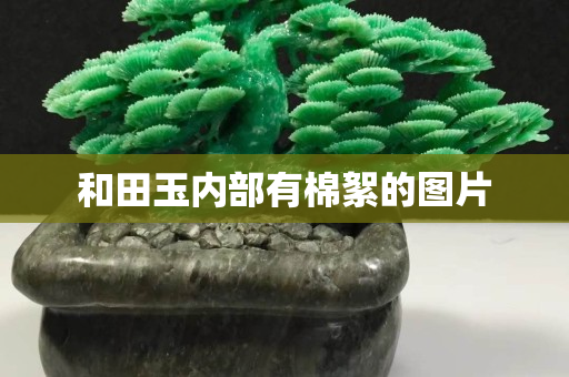 和田玉内部有棉絮的图片