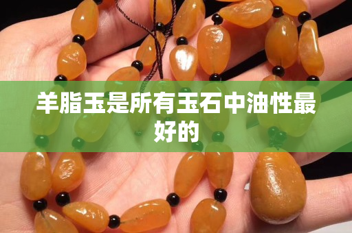 羊脂玉是所有玉石中油性最好的