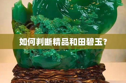 如何判断精品和田碧玉？