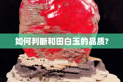 如何判断和田白玉的品质?