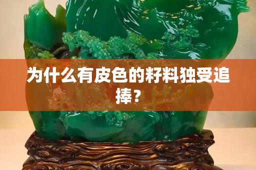 为什么有皮色的籽料独受追捧？