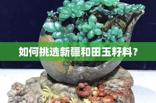 如何挑选新疆和田玉籽料？