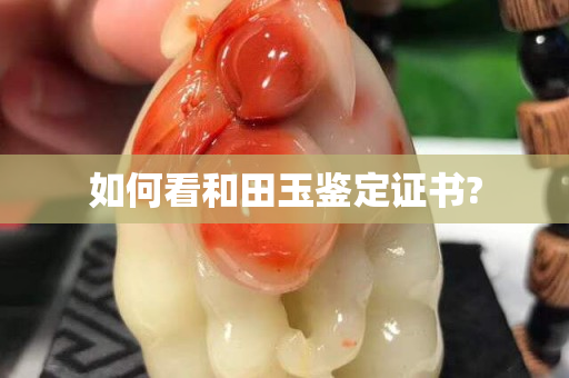 如何看和田玉鉴定证书?