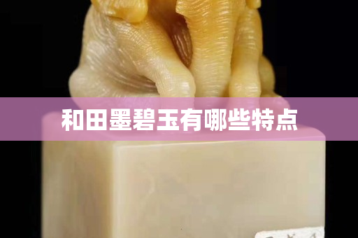 和田墨碧玉有哪些特点