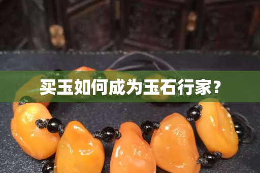 买玉如何成为玉石行家？