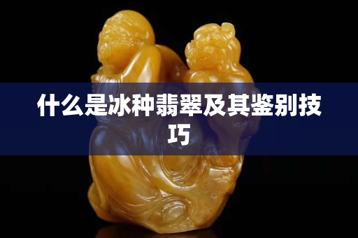 什么是冰种翡翠及其鉴别技巧