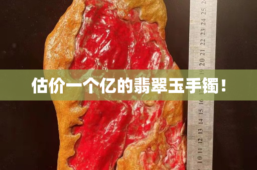 估价一个亿的翡翠玉手镯！