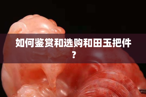如何鉴赏和选购和田玉把件？