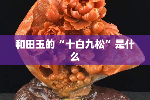 和田玉的“十白九松”是什么