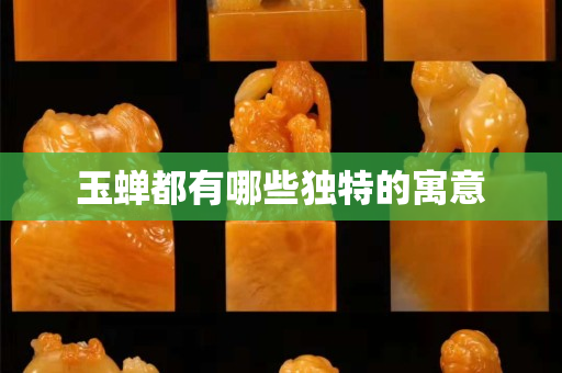 玉蝉都有哪些独特的寓意
