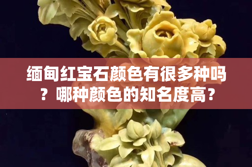 缅甸红宝石颜色有很多种吗？哪种颜色的知名度高？
