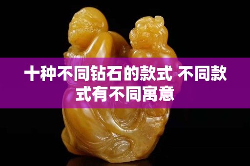 十种不同钻石的款式 不同款式有不同寓意