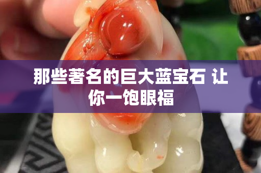 那些著名的巨大蓝宝石 让你一饱眼福