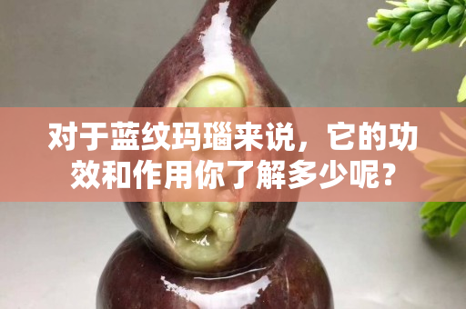 对于蓝纹玛瑙来说，它的功效和作用你了解多少呢？