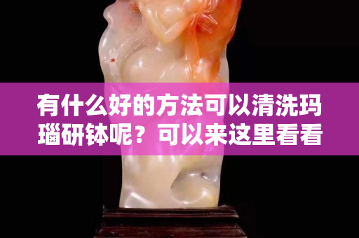 有什么好的方法可以清洗玛瑙研钵呢？可以来这里看看