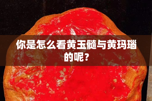 你是怎么看黄玉髓与黄玛瑙的呢？