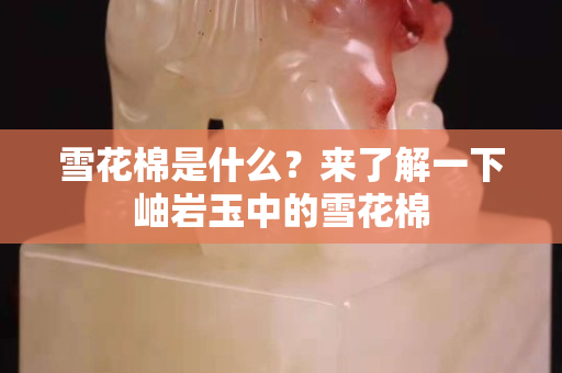 雪花棉是什么？来了解一下岫岩玉中的雪花棉