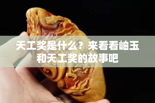 天工奖是什么？来看看岫玉和天工奖的故事吧