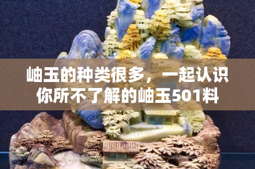 岫玉的种类很多，一起认识你所不了解的岫玉501料