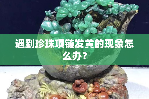 遇到珍珠项链发黄的现象怎么办？