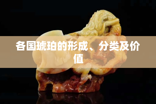 各国琥珀的形成、分类及价值