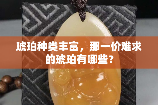 琥珀种类丰富，那一价难求的琥珀有哪些？
