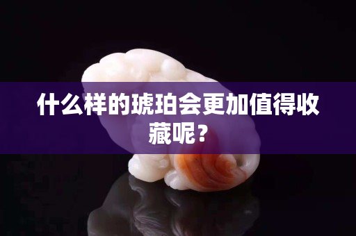 什么样的琥珀会更加值得收藏呢？