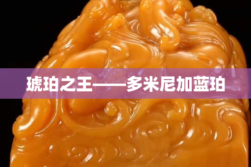 琥珀之王——多米尼加蓝珀