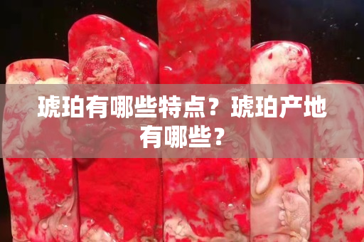琥珀有哪些特点？琥珀产地有哪些？