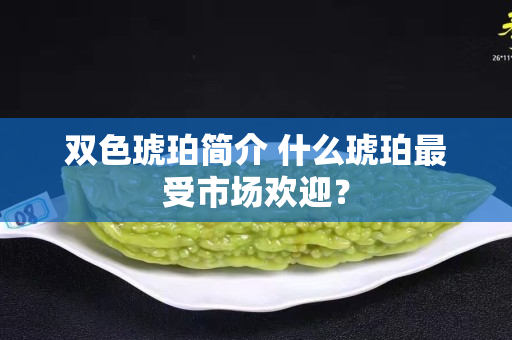 双色琥珀简介 什么琥珀最受市场欢迎？