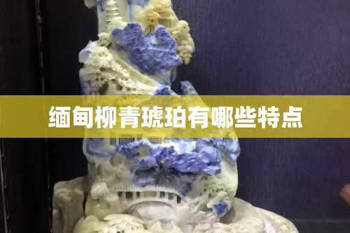 缅甸柳青琥珀有哪些特点