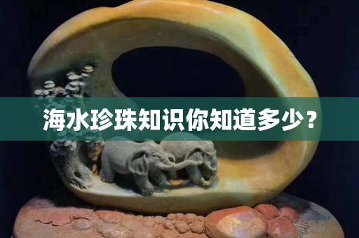 海水珍珠知识你知道多少？