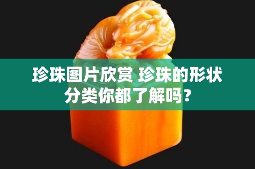 珍珠图片欣赏 珍珠的形状分类你都了解吗？