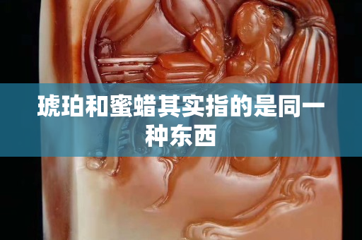 琥珀和蜜蜡其实指的是同一种东西