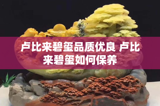 卢比来碧玺品质优良 卢比来碧玺如何保养