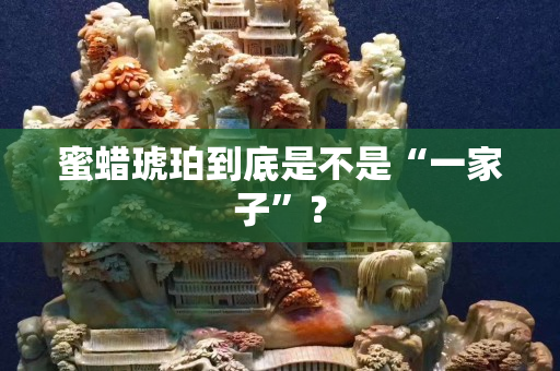 蜜蜡琥珀到底是不是“一家子”？