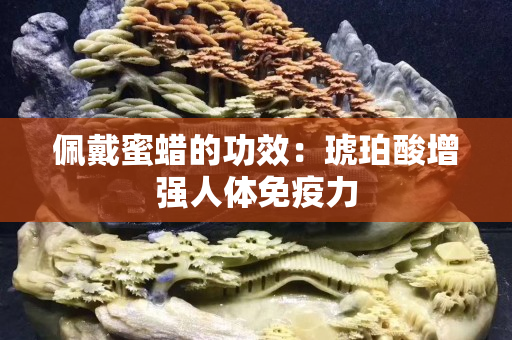 佩戴蜜蜡的功效：琥珀酸增强人体免疫力