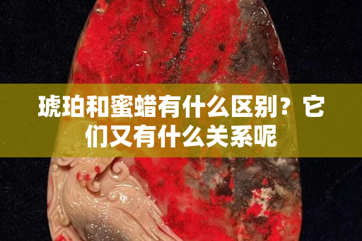 琥珀和蜜蜡有什么区别？它们又有什么关系呢