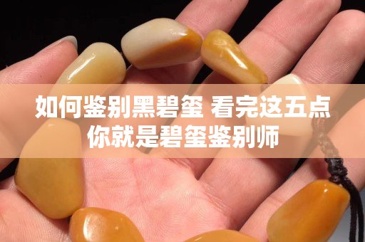 如何鉴别黑碧玺 看完这五点你就是碧玺鉴别师