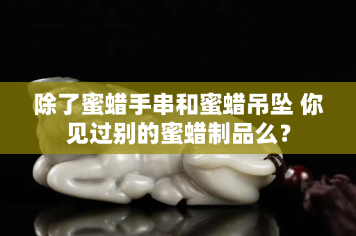 除了蜜蜡手串和蜜蜡吊坠 你见过别的蜜蜡制品么？