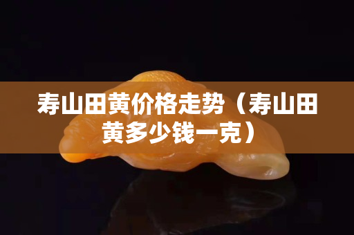 寿山田黄价格走势（寿山田黄多少钱一克）