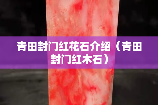 青田封门红花石介绍（青田封门红木石）