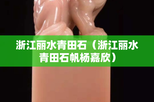 浙江丽水青田石（浙江丽水青田石帆杨嘉欣）