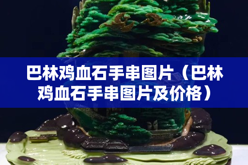 巴林鸡血石手串图片（巴林鸡血石手串图片及价格）